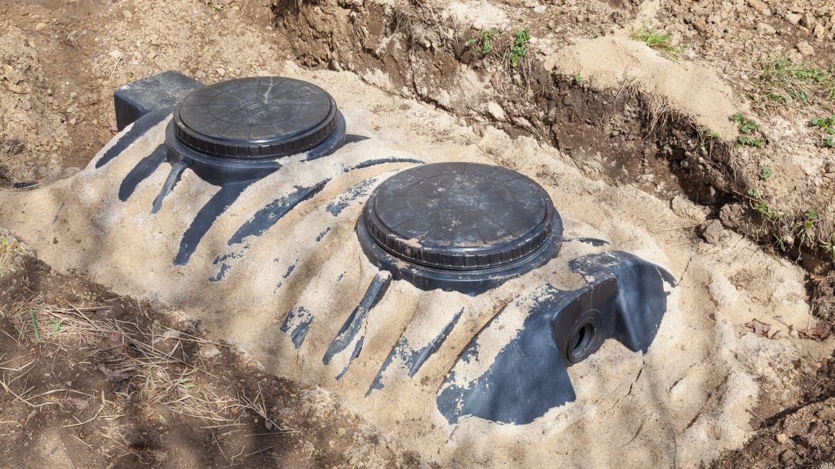 septic tank installation
